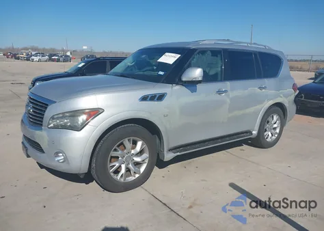 2014 Infiniti Qx80 from USA, damaged, VIN JN8AZ2ND3E9750484